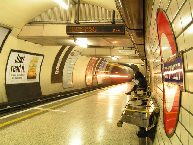 El icónico metro de Londres (Crédito: Kevin Pluck)